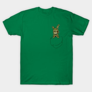 FNAF Springtrap Pocket T-Shirt